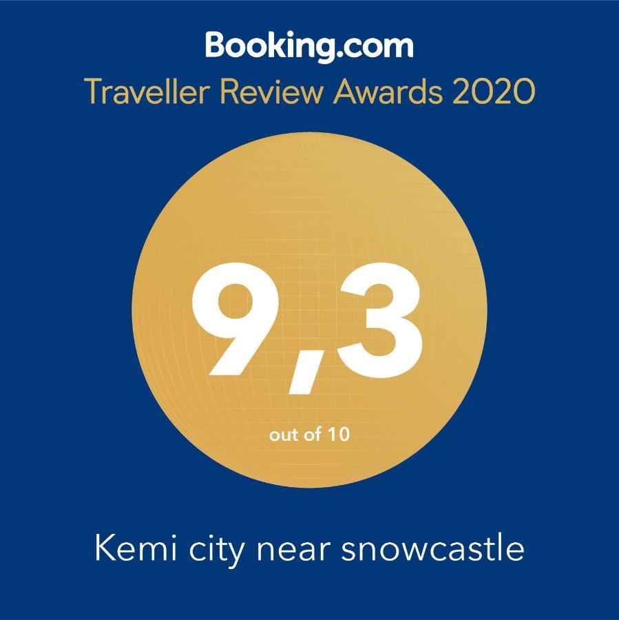 Kemi City L Near Snowcastle, 2 Rooms, Kitchen, Glazed Balcony, Free Parking On Street Ngoại thất bức ảnh